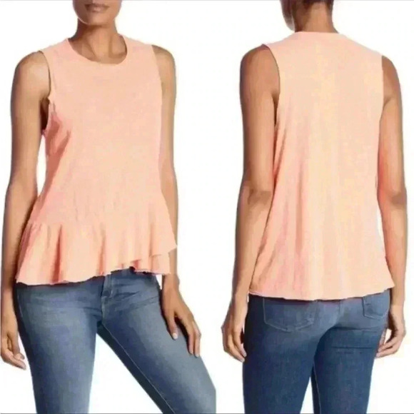 SUNDRY Orange Tank Top - Picture 1 of 2